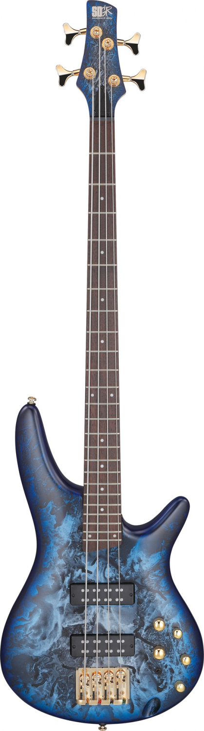 Ibanez Sr300edx-czm El-bas Cosmic Blue Frozen Matte