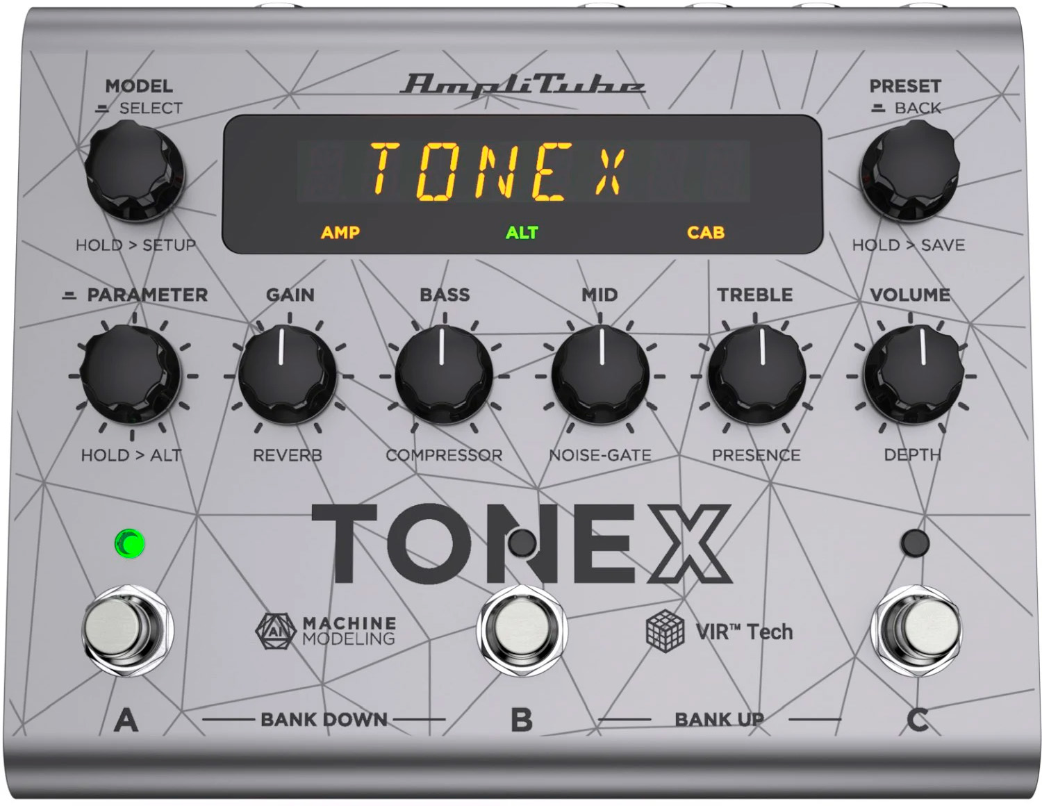 Ik Multimedia Tonex Bas Multi-effekt Pedal