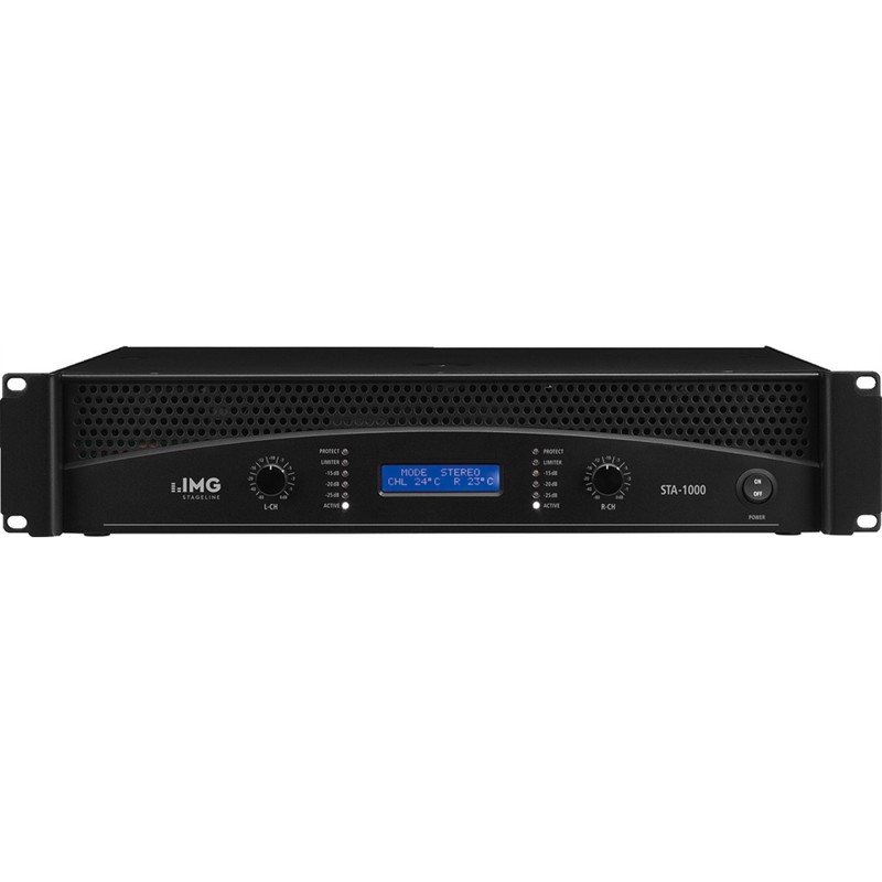Img Stage Line Pa-forstærker 2x500w Sta-1000