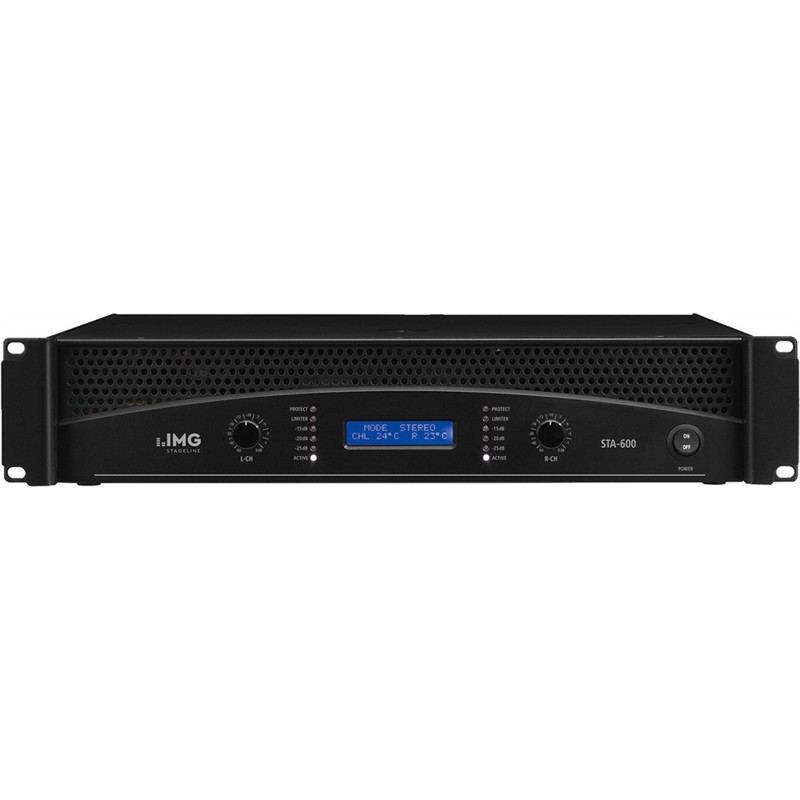 Img Stage Line Pa-forstærker 2x300wrms Sta-600