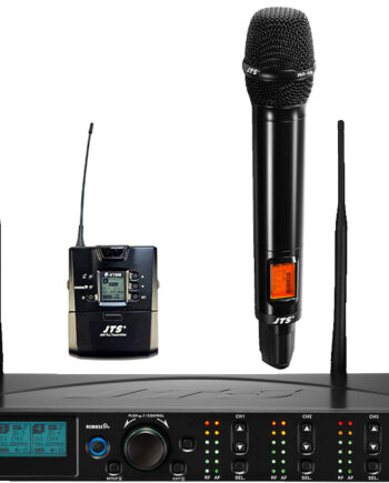 Jts  -  Trådløs Modtager   Kanals Inkl    Lommesendere Og   Håndholdte Mikrofoner 520-556 Mhz