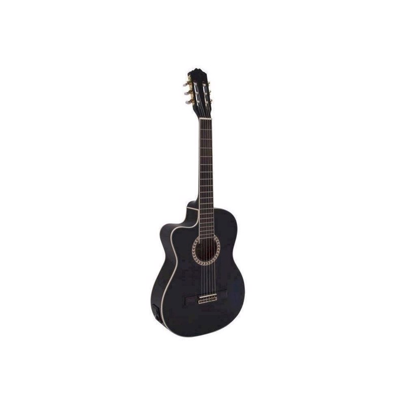 Klassisk Spansk Guitar  Dimavery Cn-600l  Sort