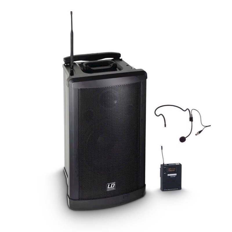 Ld Portable Pa Speaker With Headset Microphone Roadman 102 Hs