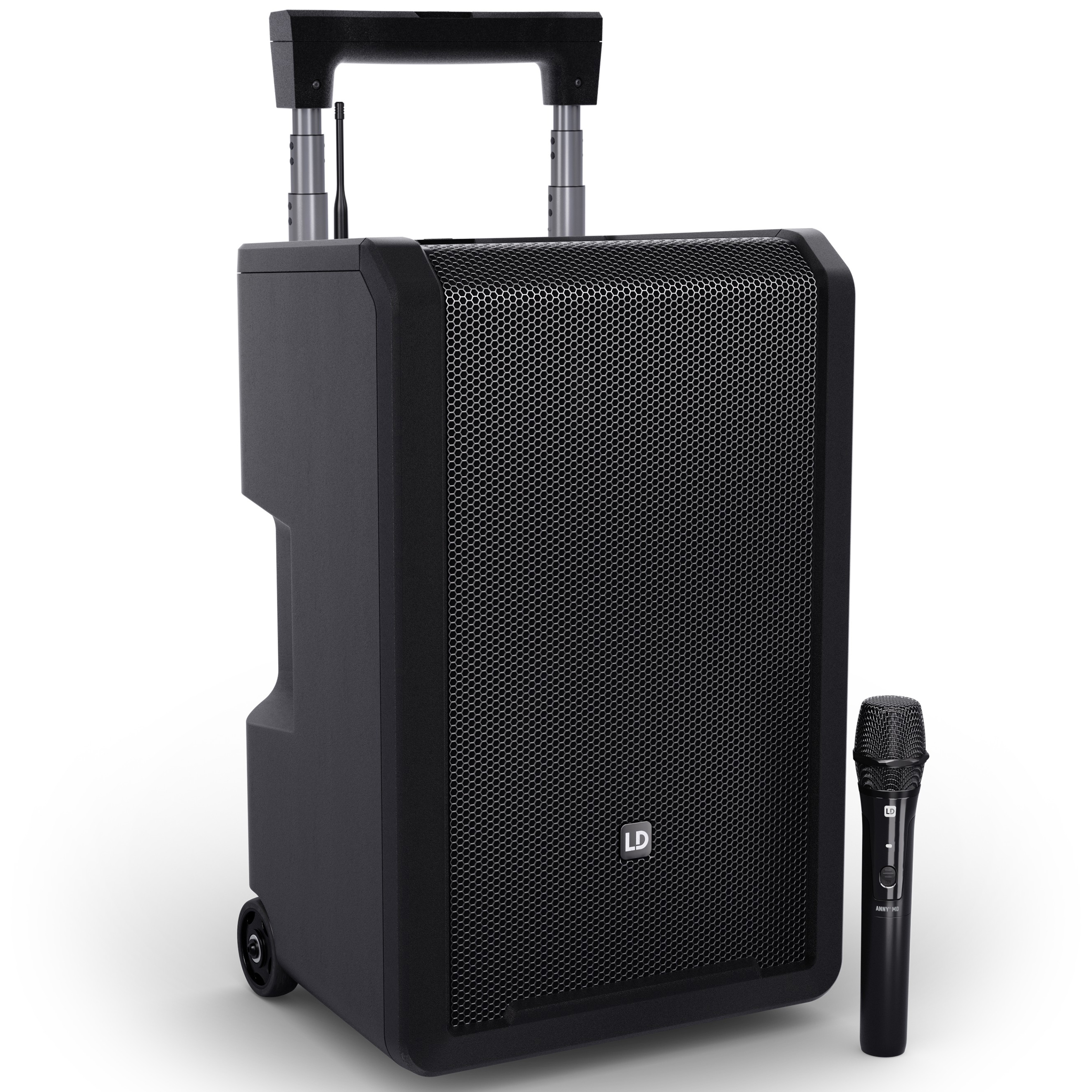 Ld Systems Anny 10 Hhd Batteri Højttaler Med Trådløs Håndholdt B5  584 608 Mhz