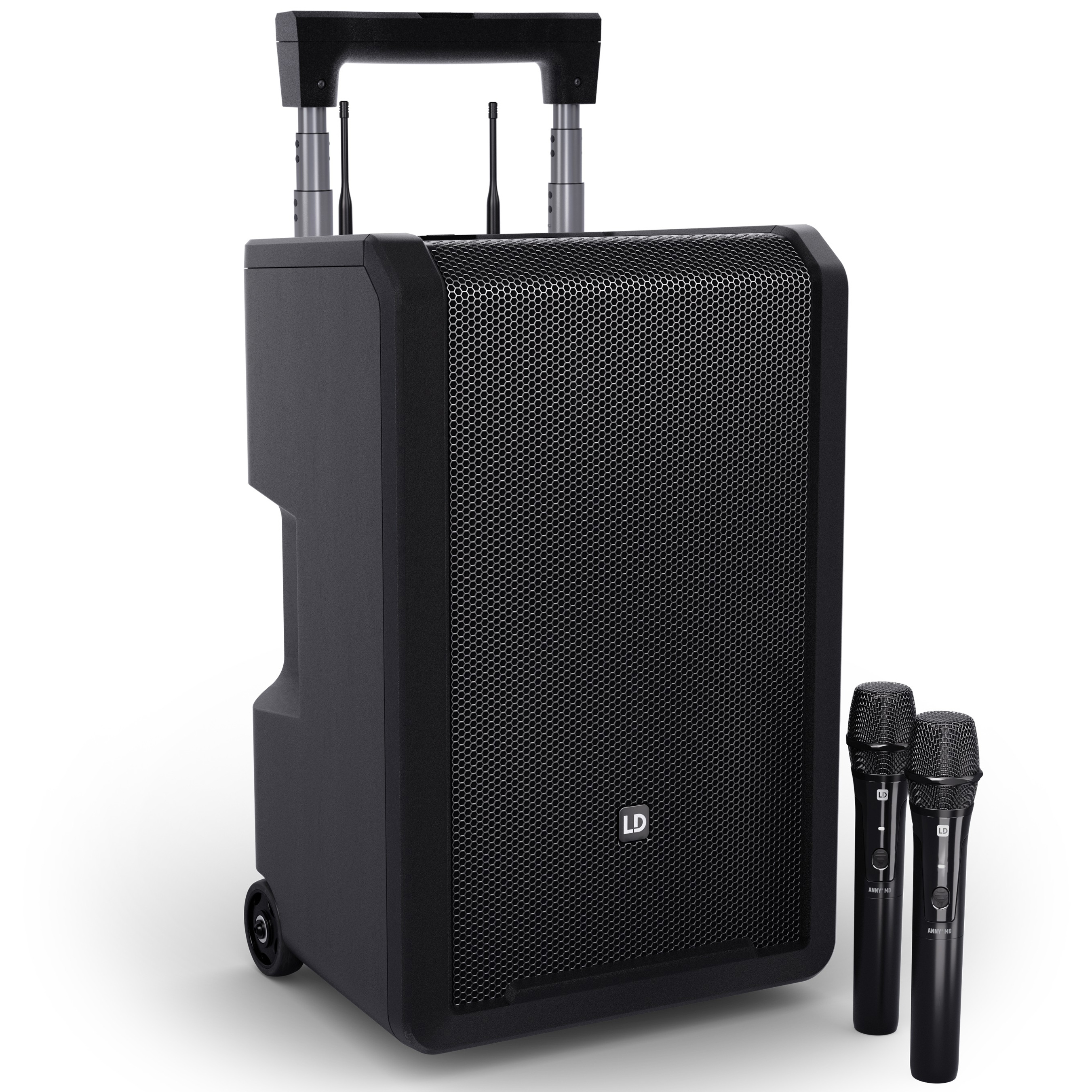 Ld Systems Anny 10 Hhd   Batteri Højttaler Med     Trådløs Håndholdt B5  584 608 Mhz