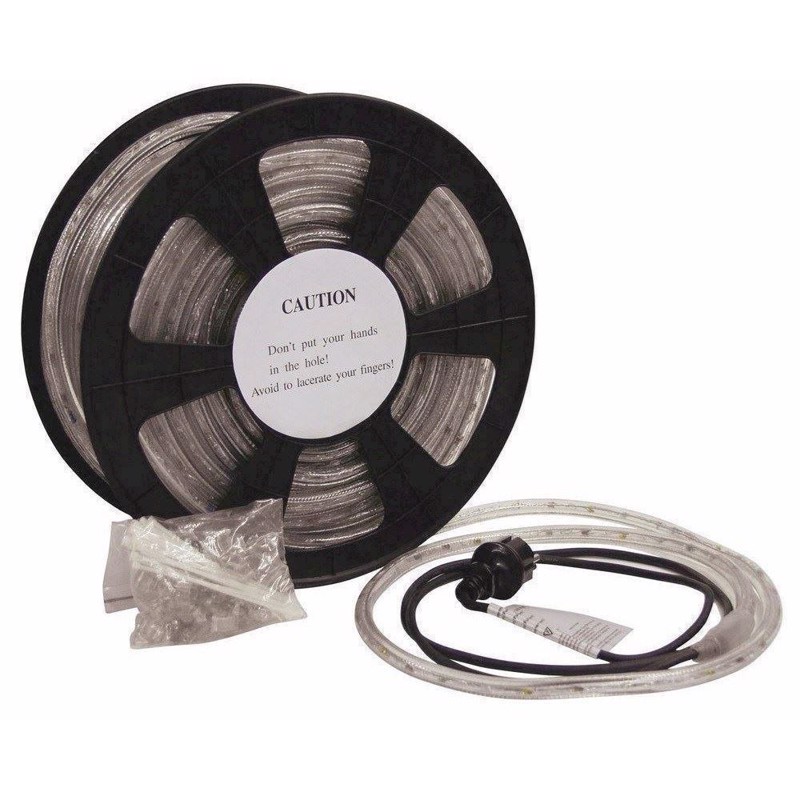 Led Lysslange  230 Volt  Kold Hvid  6400k  44 Meter