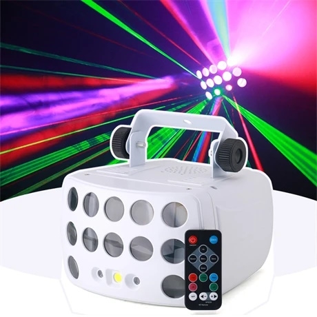 Liteline Hybrid Flower      10 Watt Led   Laser  Med Remote