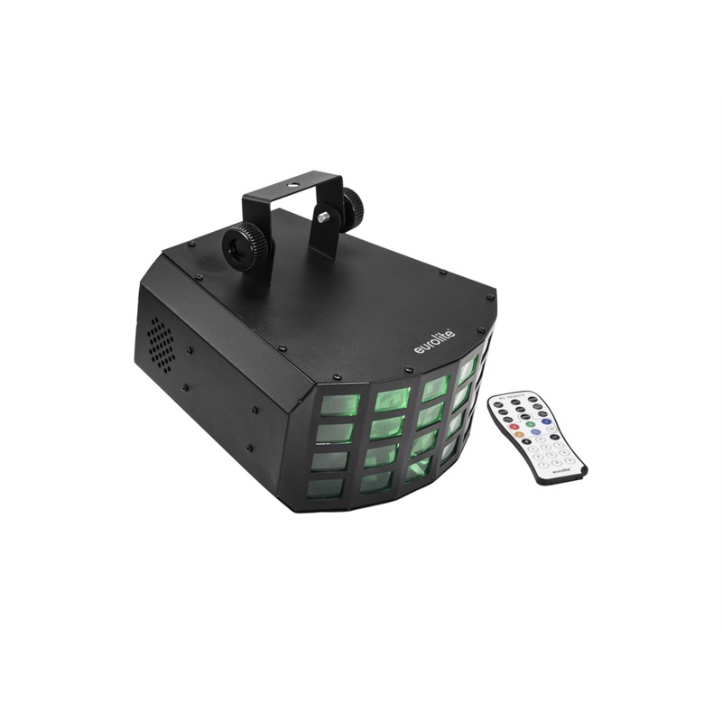 Meget Kraftig Derby Med     10   Led   Rgbaw  Eurolite Led  -2000