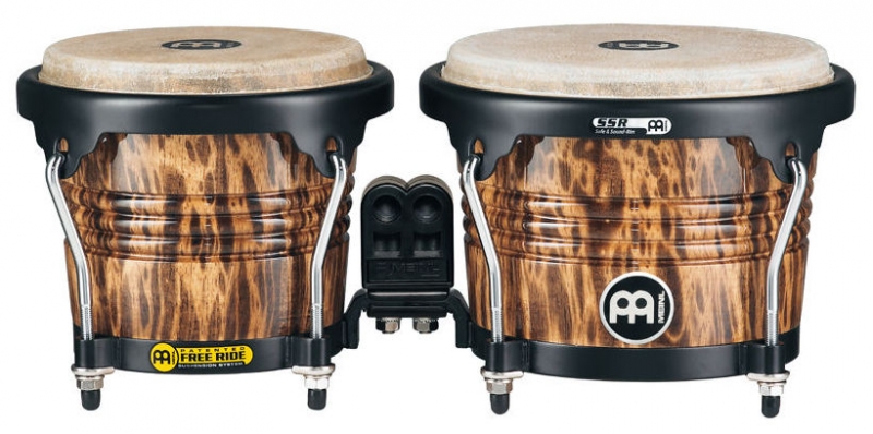 Meinl Fwb190lb Bongo Leopard Burl