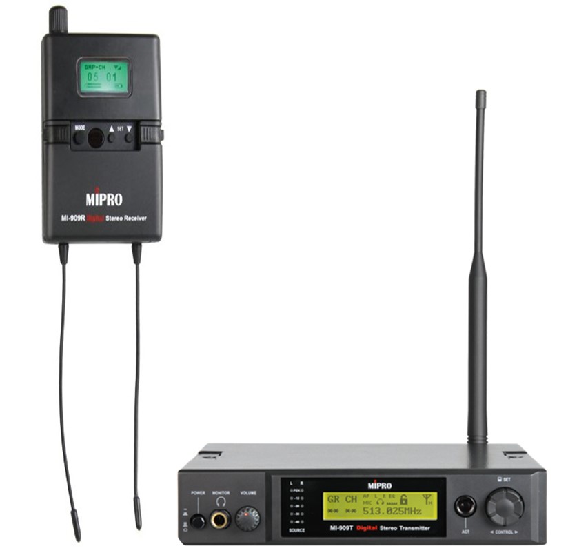 Mipro Mi-909 Digital Stereo In-ear System 5e   480-544 Mhz