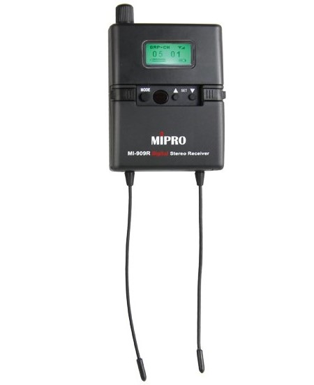 Mipro Mi-909r Digital In-ear Bodypack Modtager 5e   480-544 Mhz