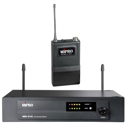 Mipro Mr818-mt Trådløs-system Inkl  Lommesender 822 575  C1