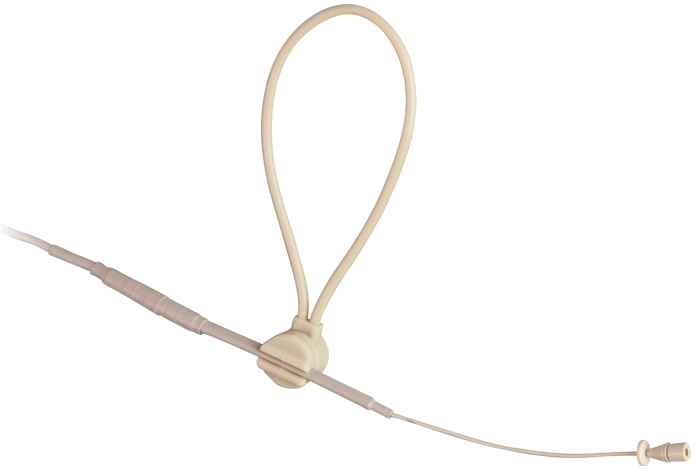 Mipro Mu13 Singel Ear Headset   Hovedbøjle-mikrofon  Omni  Beige