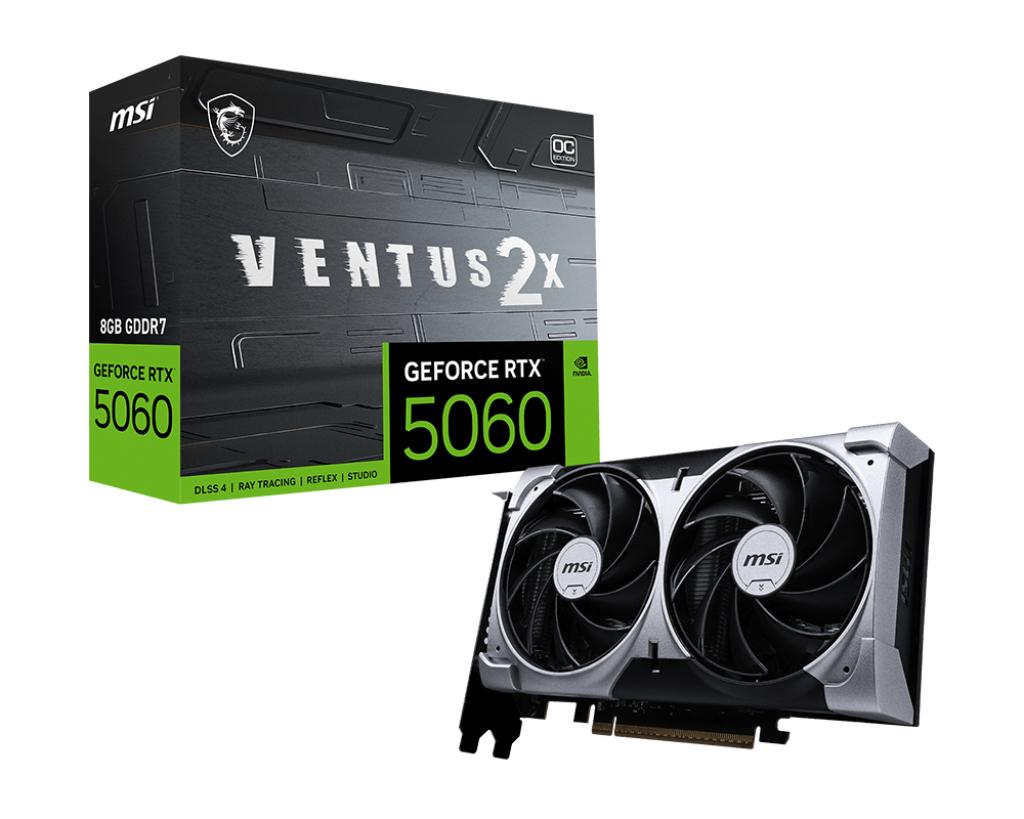 Msi Geforce Rtx 5060 8g Ventus 2x Oc 8gb
