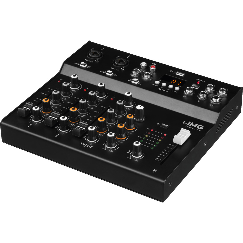 Mxr-  Lydmixer Med Bluetooth Og Dsp Effekt  -kanal Usb Interface