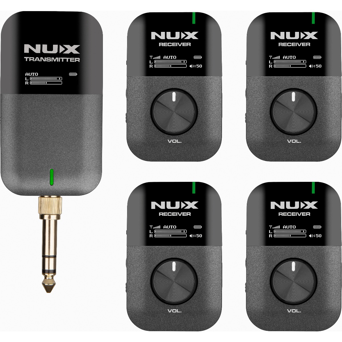 Nux C7 X4 Trådløs In-ear Monitor