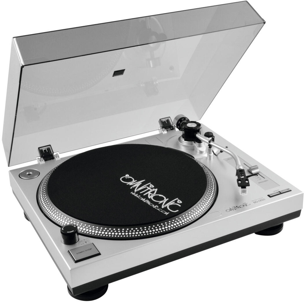 Omnitronic Bd-1325 Pladespiller Sølv