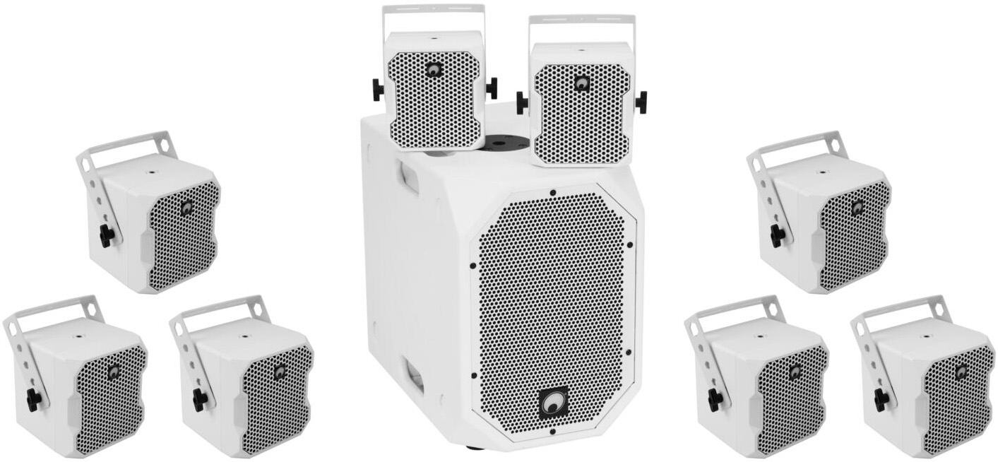 Omnitronic Bob-10a Aktiv Subwoofer     Stk  Bob-  Top Bundle3 Hvid