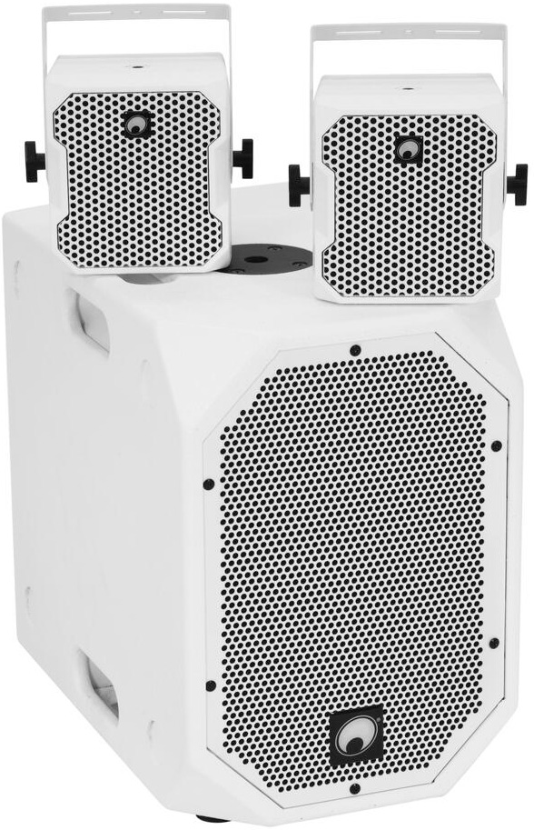 Omnitronic Bob-10a Aktiv Subwoofer     Stk  Bob-  Top Bundle1 Hvid