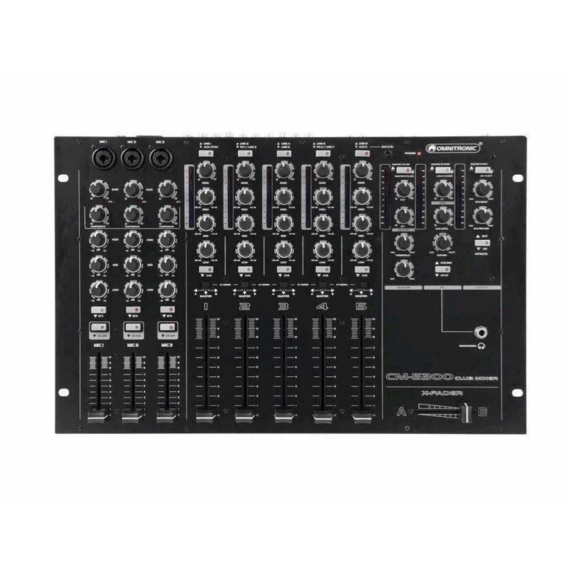 Omnitronic Cm-5300  19 Quot   -kanals Club Mixer