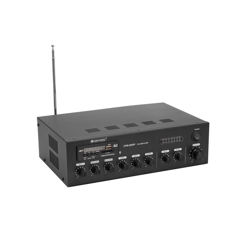 Omnitronic Cpe-120p Pa Mixing Amplifier