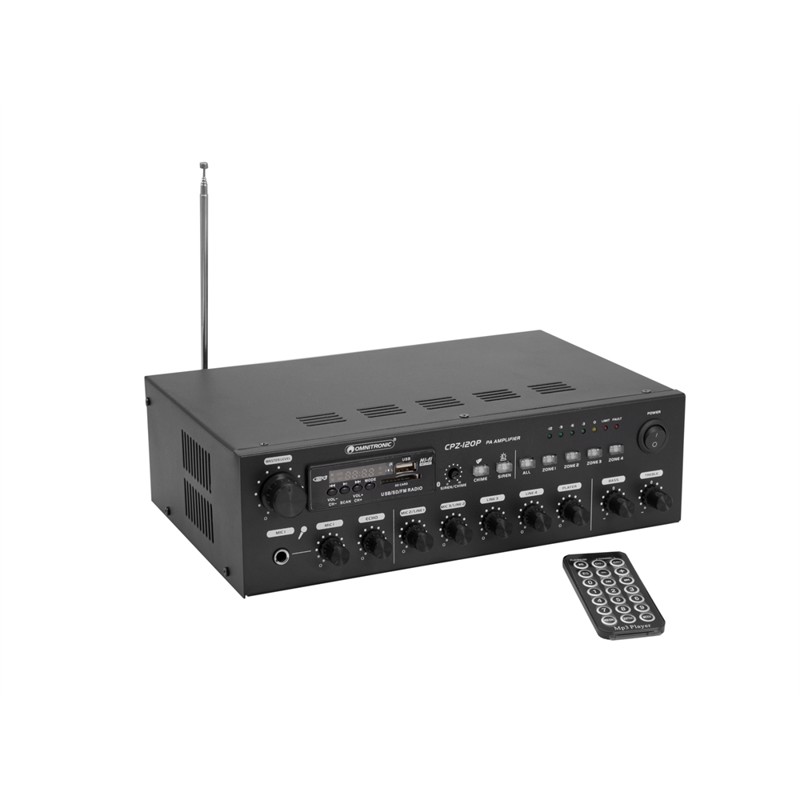 Omnitronic Cpz-120p Pa Mixing Amplifier