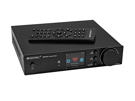 Omnitronic Drs-95 Internet Radio With Dab  And Bluetooth