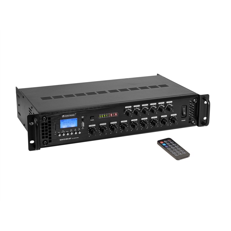 Omnitronic Mavz-120 6p Pa Mixing Amplifier