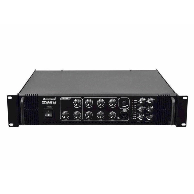 Omnitronic Mpvz-250   Pa Mixing Amplifier