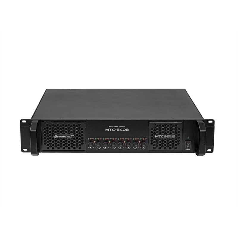 Omnitronic Mtc-6408  -channel Amplifier      400   Rms    Ohm