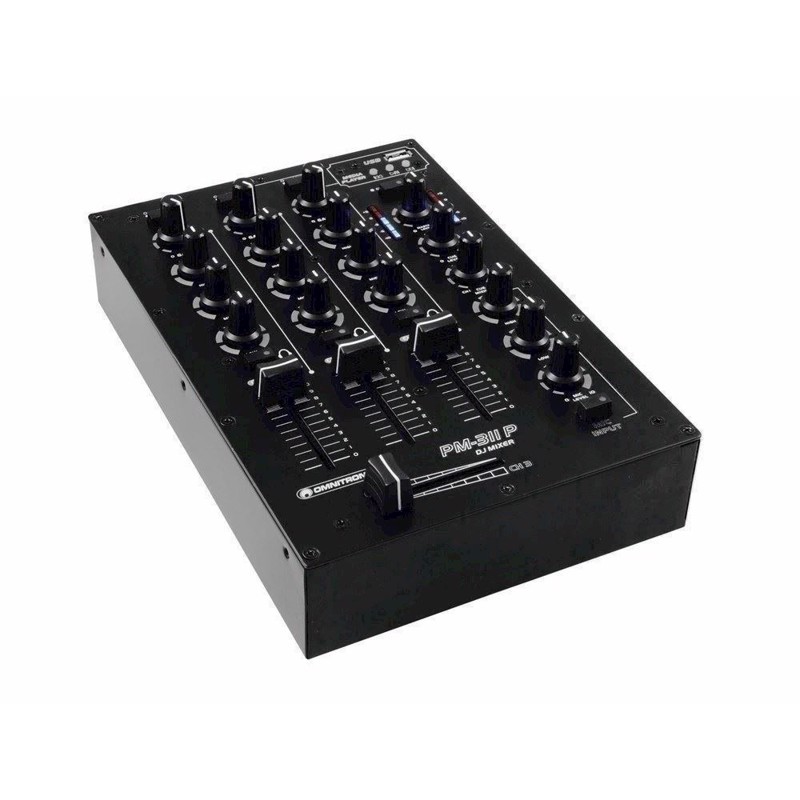 Omnitronic Pm-311p  Dj Mixer Med Mp3