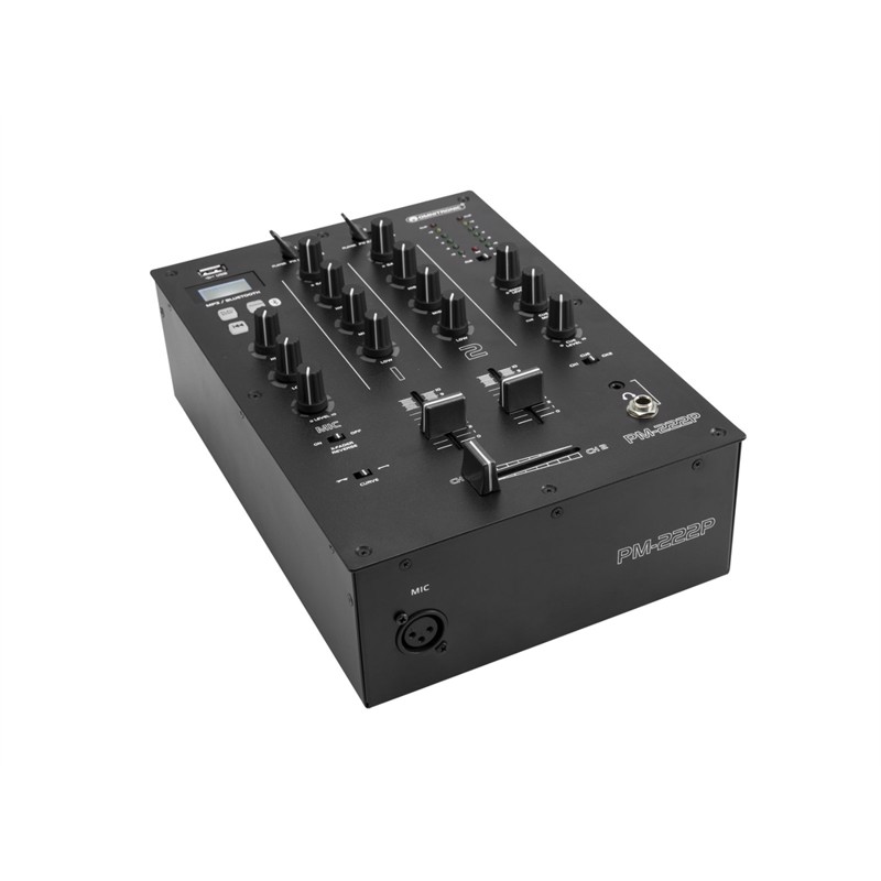 Omnitronic Pm-222p  -channel Dj Mixer With Player