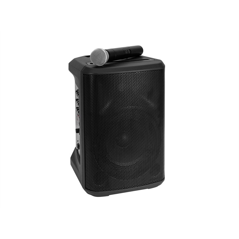Omnitronic Porty-8a Trådløs Pa System   Quot  120w  Med Batteri    Timer Drift