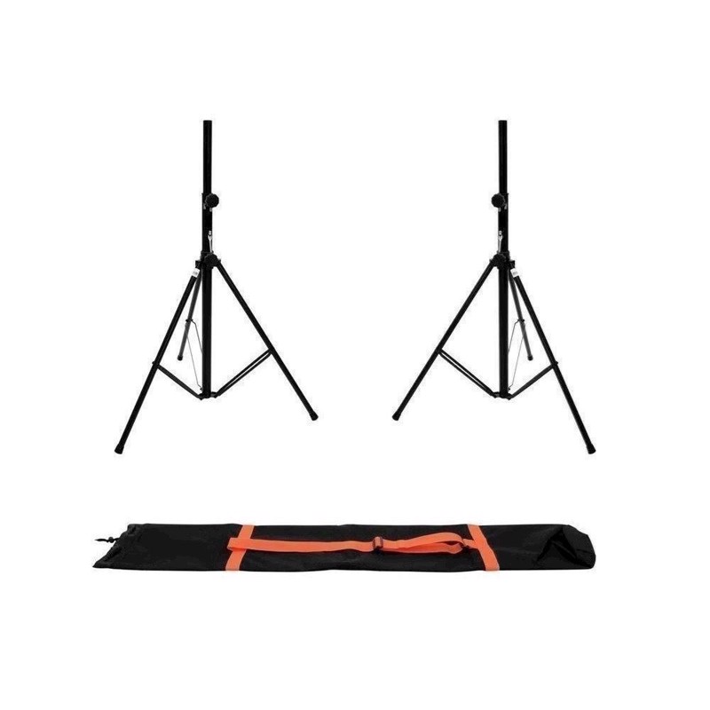Omnitronic Set 2x Bs-  Eu Loudspeaker Stand   Carrying Bag