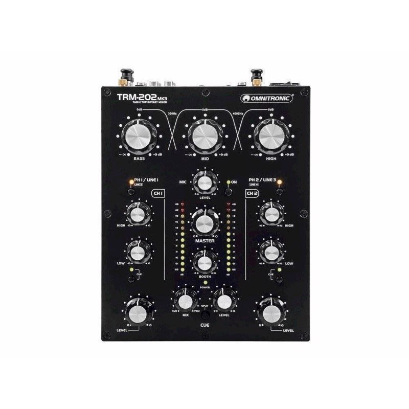 Omnitronic Trm-202mk3   -kanals Rotary Mixer