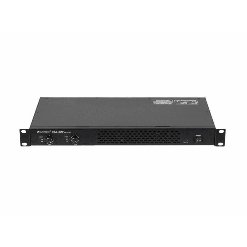 Omnitronic Xda-1002 Class   Amplifier With Smps      510       Ohms      300       Ohms