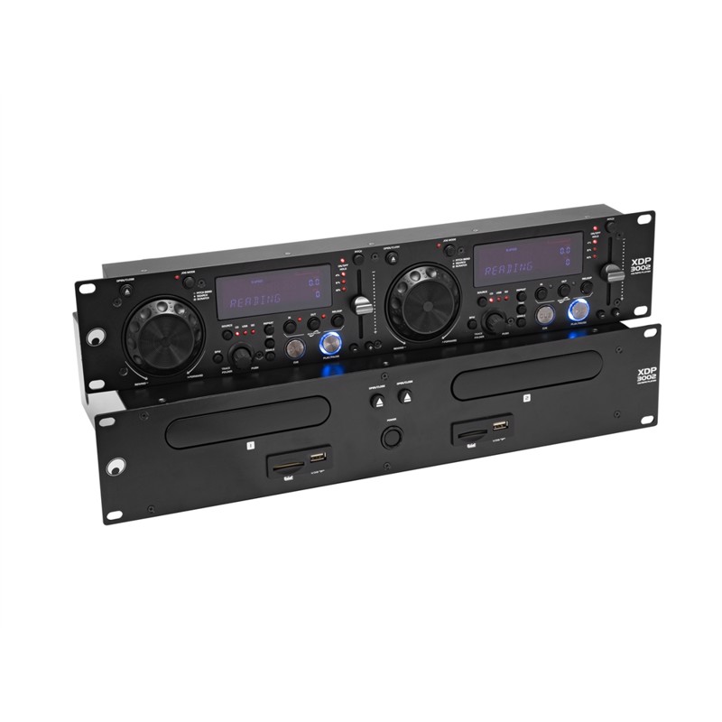 Omnitronic Xdp-3002 Dobbelt Cd Mp3 Afspiller