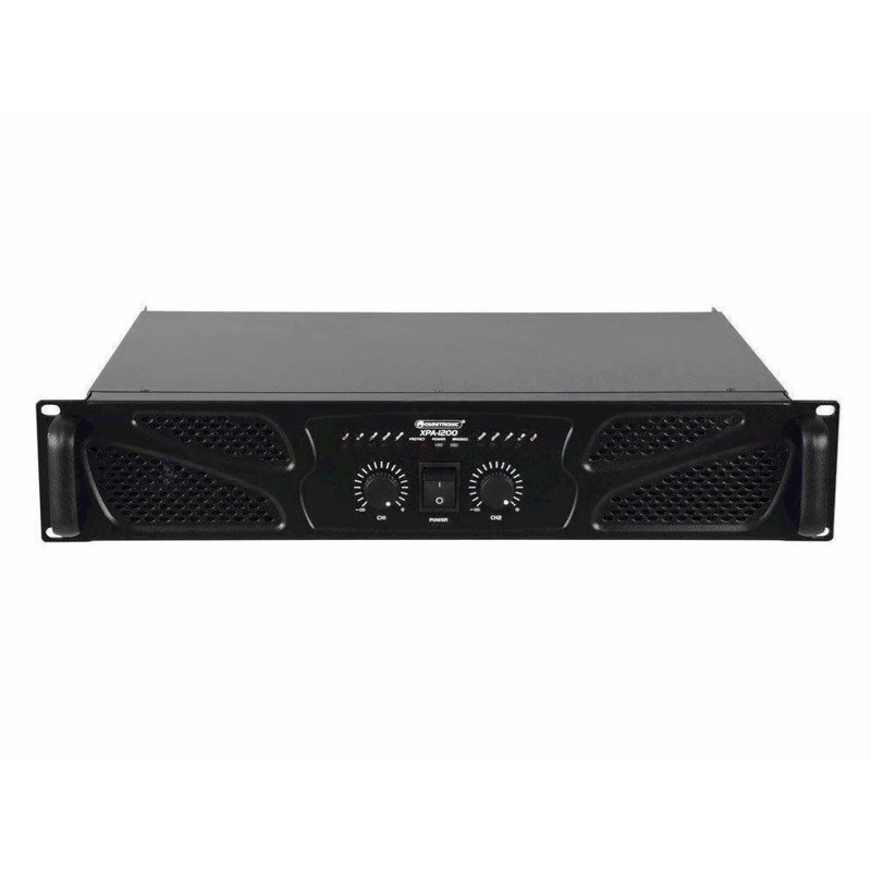 Omnitronic Xpa-1200 Amplifier With Integrated Limiter      600       Ohms      420       Ohms