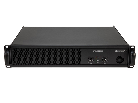Omnitronic Xpa-1000 Mk2 Forstærker       500   Rms    Ohm