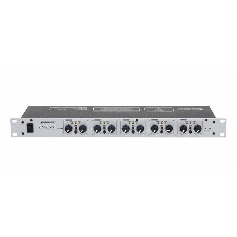 Omnitronic Zd-250 Zone Distributor   In     Out