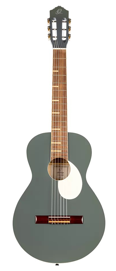 Ortega Rga-plt Klassisk Guitar     Inkl  Gigbag Platinum Grey
