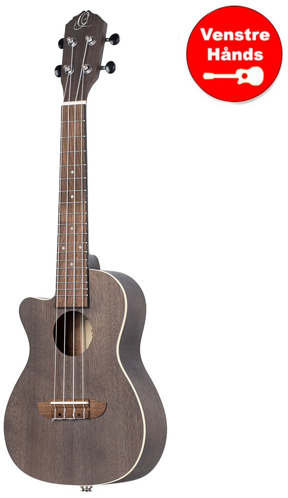 Ortega Rucoal-ce-  Concert Ukulele Med Pickup Venstrehånds