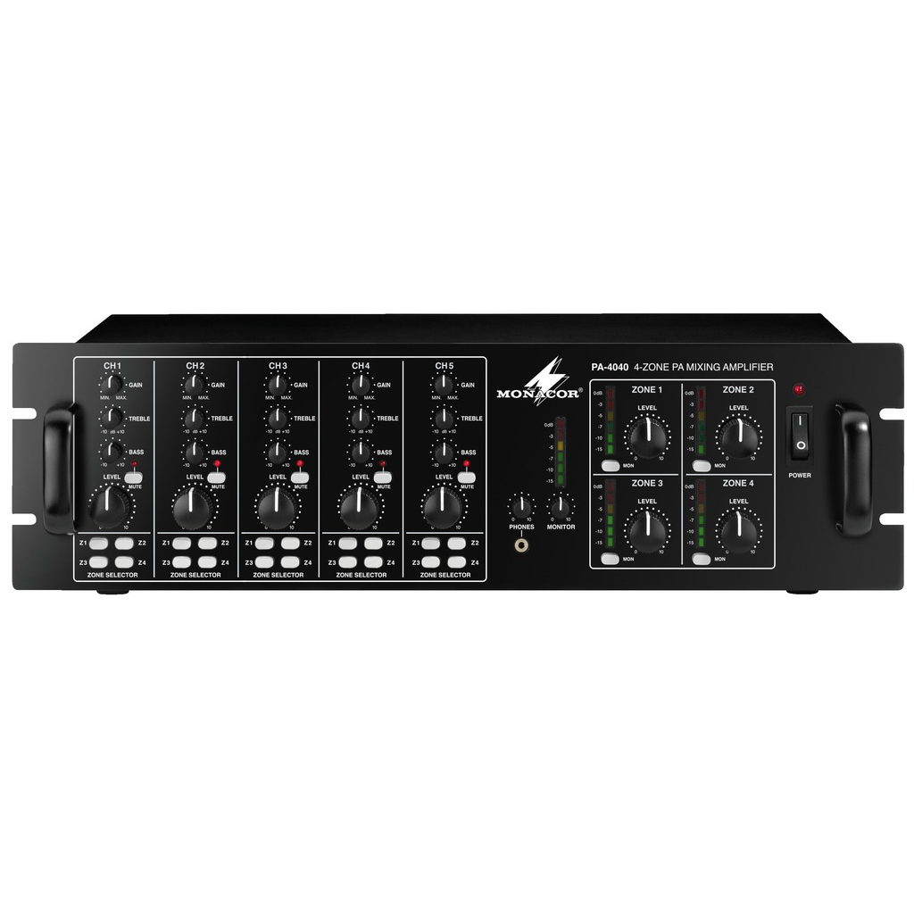 Pa-4040 Mixerforstærker 4x40w Perfekt Til Multi-room Lyd