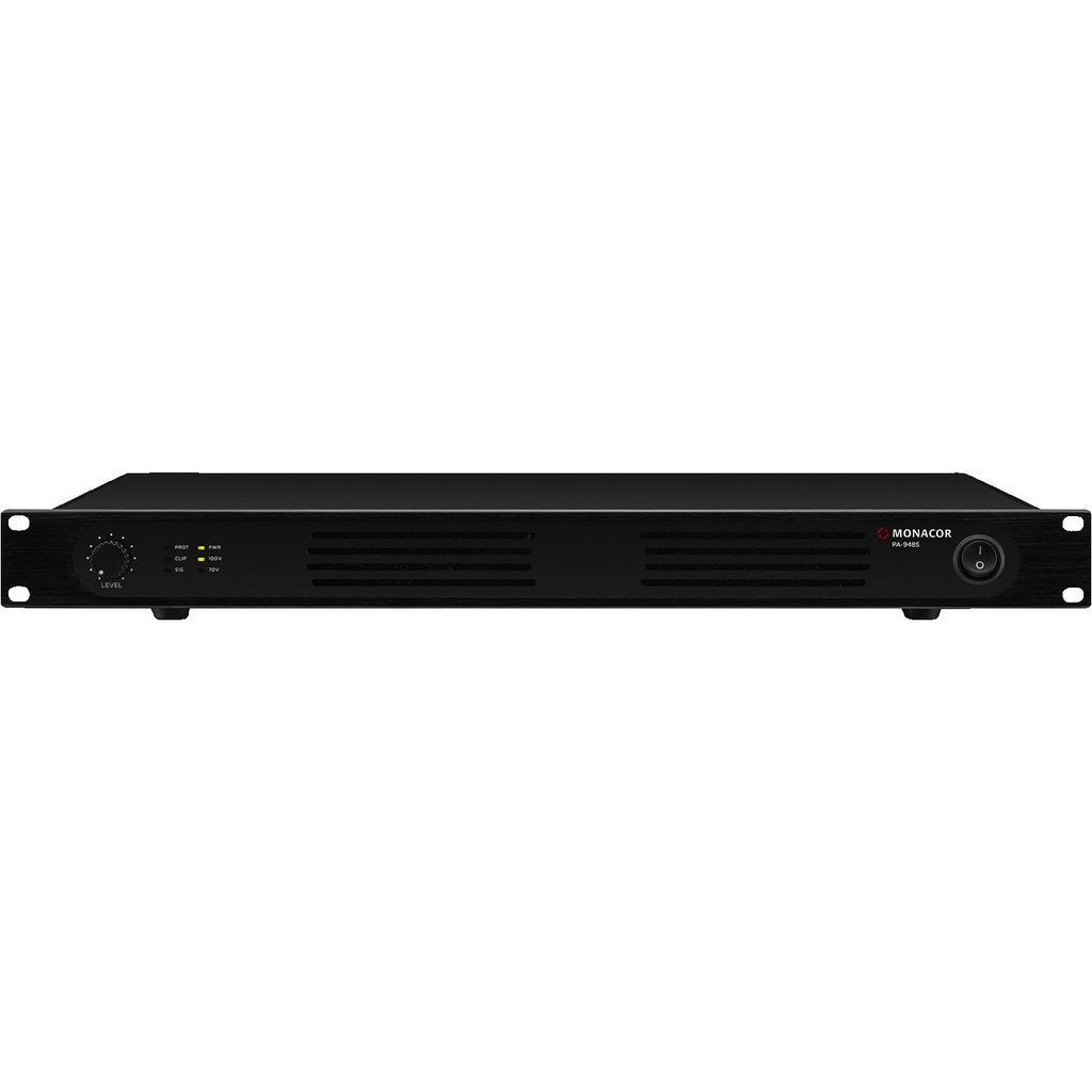 Pa-948s Effektforstærker 480w Til 100v System Holdbar   Fleksibel