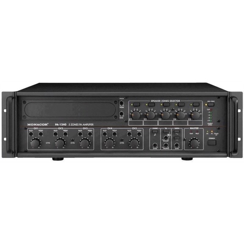 Pa-forstærker Pa-1240 Monacor