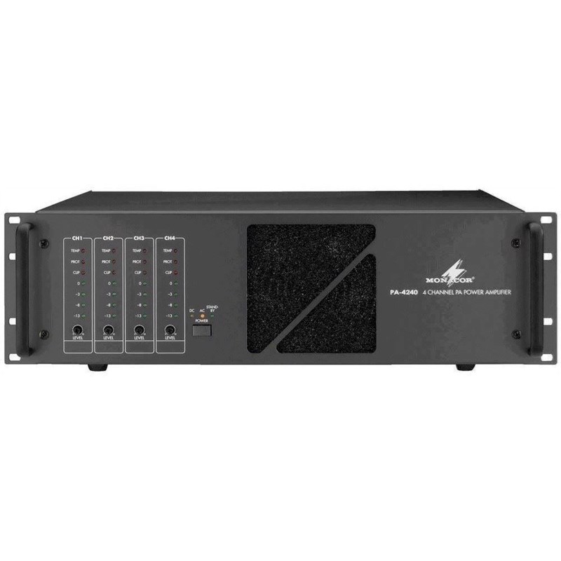 Pa-forstærker Pa-4240 Monacor