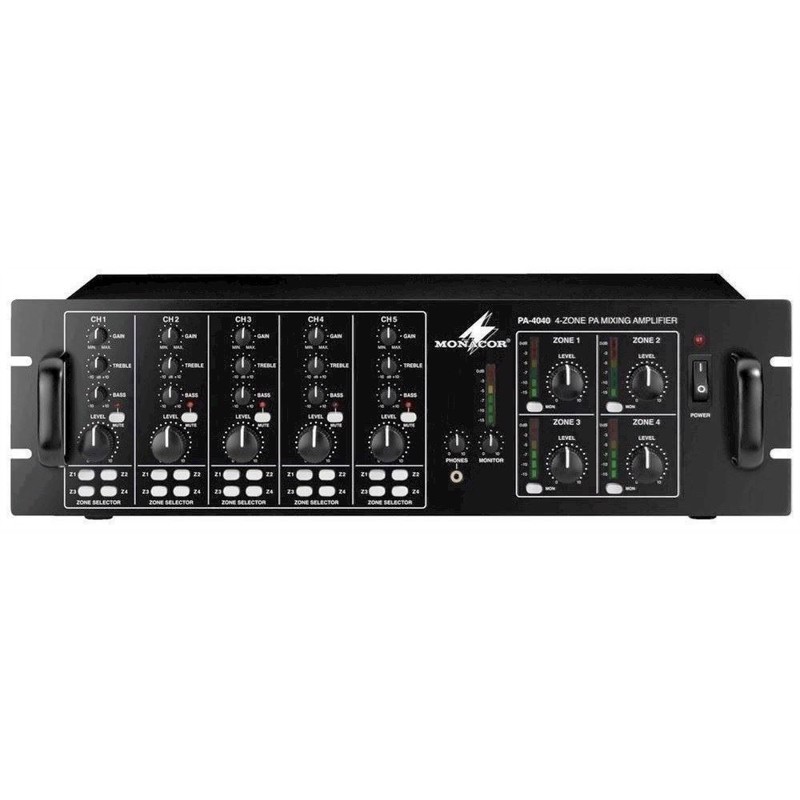 Pa-forstærker Pa-4040 Monacor