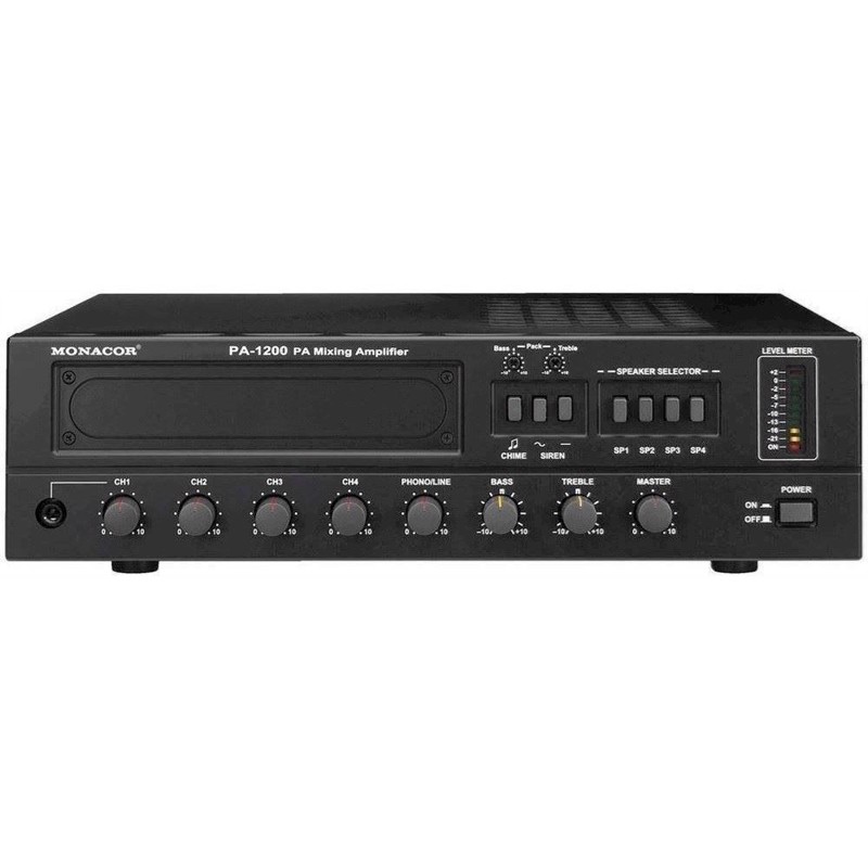 Pa-forstærker Pa-1200 Monacor