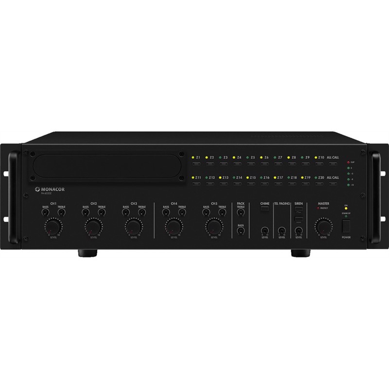 Pa-forstærker 20 Zoner Pa-6020z