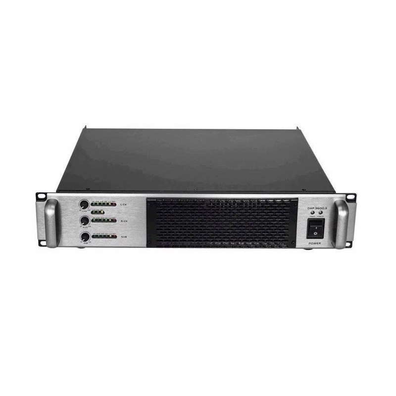 Powerful  -channel Amplifier Omnitronic  -3603 Class-      Amplifier   Ohms:     2000        800